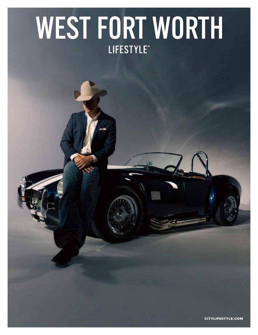 West Fort Worth Lifestyle 2026 magazine cover, shot at LaunchBox